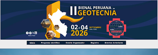 The Peruvian Geotechnical Biennial